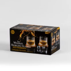 Refined Gifts Whiskey Swirling Glasses 13 Refined Gifts Whiskey Swirling Glasses -Gift Box Sales 582217 006