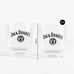 Jack Daniels Spirit Glasses 2 Pack 12 Jack Daniels Spirit Glasses 2 Pack -Gift Box Sales 582283 005