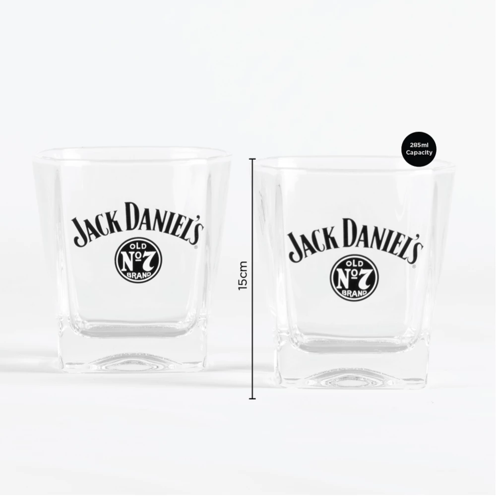 Jack Daniels Spirit Glasses 2 Pack 7 Jack Daniels Spirit Glasses 2 Pack - Image 5