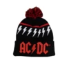 Pom Pom Roll Up ACDC Beanie