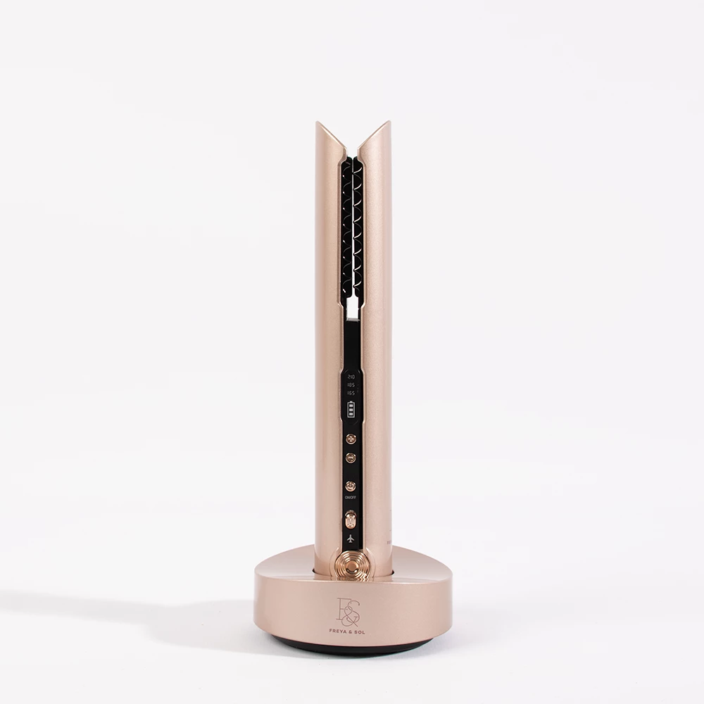 Freya And Sol Portable Mini Hair Straightener Rose Gold 3 Freya And Sol Portable Mini Hair Straightener Rose Gold