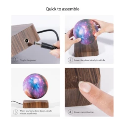 Levitating Lamp Planet 13 Levitating Lamp Planet -Gift Box Sales 590303 007