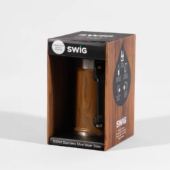 SWIG Beer Stein Wood Grain -Gift Box Sales 590438 004