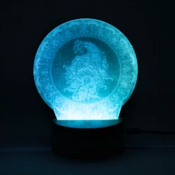 3D Light Mandala Peacock W 7 Colours -Gift Box Sales 590855 003