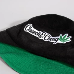 Black Cheech And Chong Towelling Bucket Hat W Logo 8 Black Cheech And Chong Towelling Bucket Hat W Logo -Gift Box Sales 590866 003 h