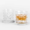 Refined Gifts Whiskey Crushed Glasses And Coaster Set -Gift Box Sales 592153 001