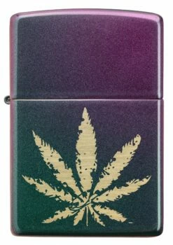 Zippo - Iridescent Leaf
