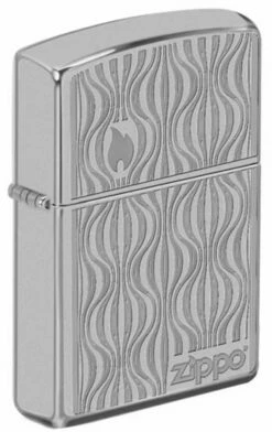 Zippo - Satin Chrome Hourglass