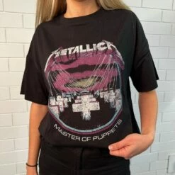 Metallica Master Of Puppets Womens T-Shirt -Gift Box Sales tee 6