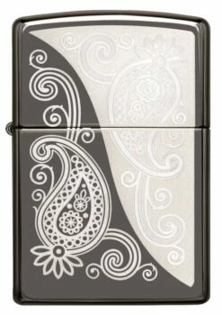 Zippo - Black Ice Paisley